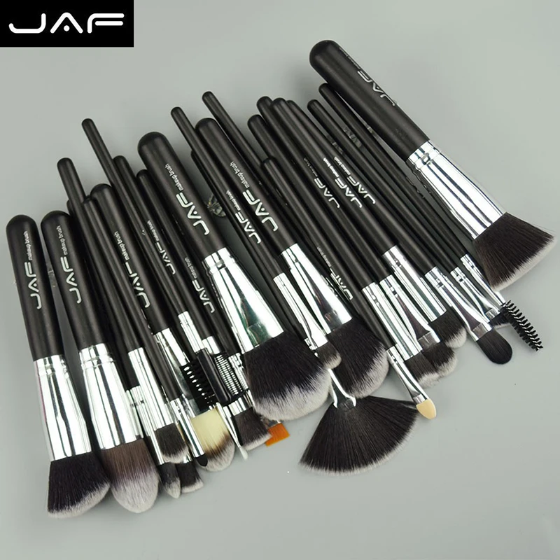 JAF 24 pcs Makeup Brush Set High Quality Soft Taklon Hair Professional Makeup Artist Brush Tool Kit J24SSY-OPP_01 (4)