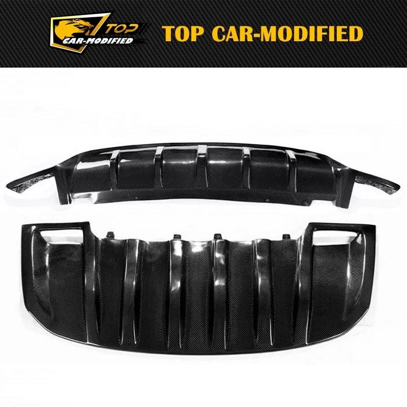 Free Shipping Carbon Fiber font b Car b font Front Bumper Guard Body Kit for Porshe