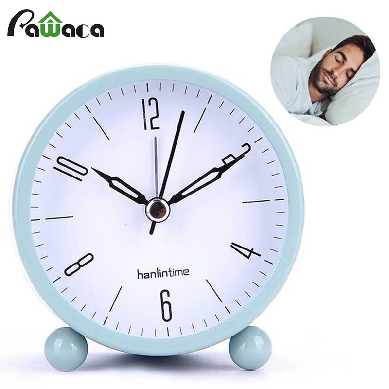 

Alarm Clock Simple And Stylish Pointer Alarm Round Stand Foot Multifunction Quartz Clock Battery Operated Clock Home Decor
