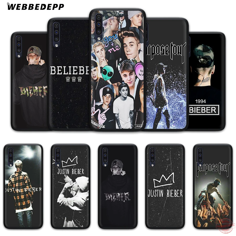 WEBBEDEPP Justin Bieber shy Boy Soft Silicone Phone Case for Samsung A10 A30 A40 A50 A70 M10 M20 M30 TPU Cover
