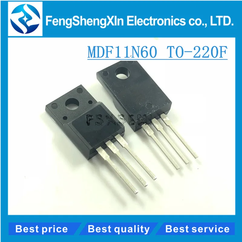 10pcs/lot MDF11N60 TO 220F MDF11N60TH 11N60 -in Integrated Circuits ...