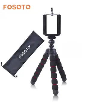 

fosoto Mini Octopus Flexible Tripod Digital Camera Mobile Phone Portable Stand Gorillapod Type Monopod for Iphone X 7 8