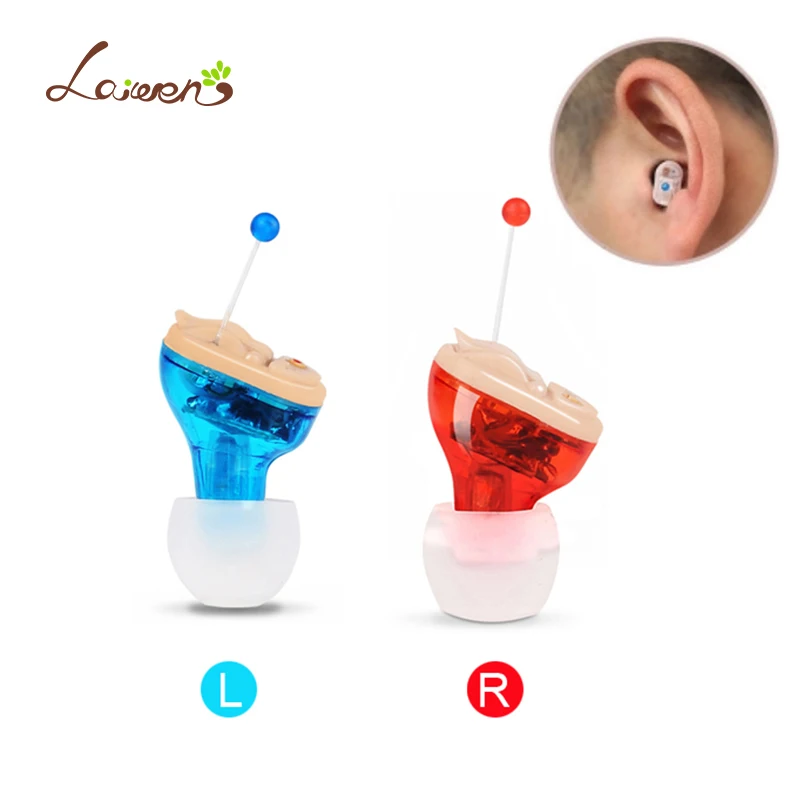 Laiwen Small Inner Ear Invisible Hearing Aid Adjustable Wireless Mini CIC Hearing Aids Left/right Ear Best Sound Amplifier Laiwen Small Inner Ear Invisible Hearing Aid Adjustable Wireless Mini CIC Hearing Aids Left/right Ear Best Sound Amplifier