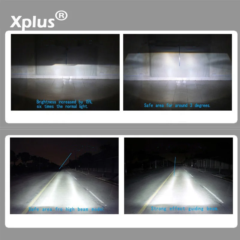 3 0 дюймов 55 Вт квадратный Angel Eye двойной CCFL ангельские глазки Авто фара HID Bi Xenon