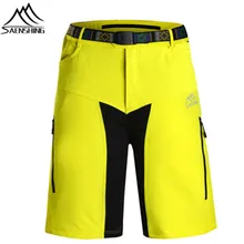 SAENSHING шорты для горного велосипеда мужские бермуды Ciclismo Mtb велосипедные шорты дышащие велосипедные шорты Vtt Culotte Ciclismo Hombre
