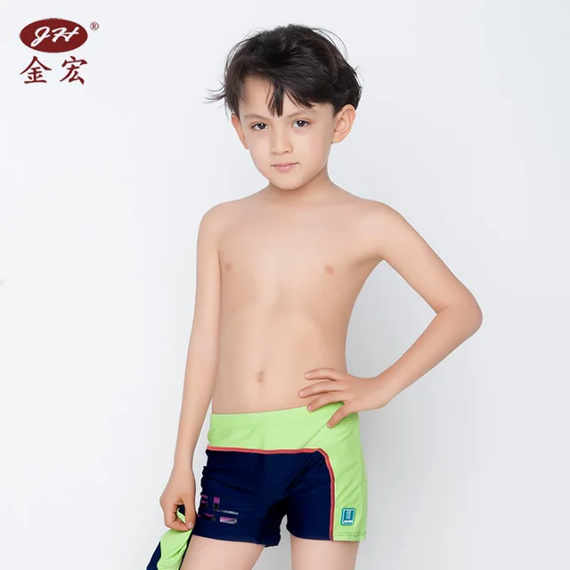 2017 Boys swim shorts Swimwear beach shorts kids Brief swim boxer ...