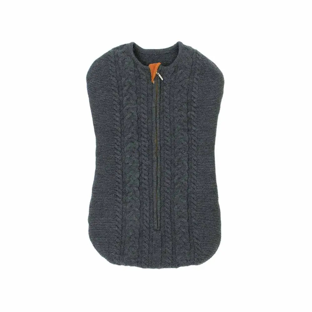 82W526 Детские спальные мешки, зимние спальные мешки для коляски, Осенние однотонные вязаные конверты для младенцев, конверты для малышей, обертка для пеленания, 65*40 - Цвет: 82W526
