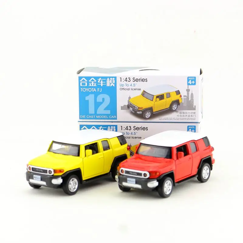 

1:43 Scale/Diecast Toy Model/Toyota FJ Cruiser SUV/Super Sport Racing Car/Educational Collection/Pull Back/Gift For Children