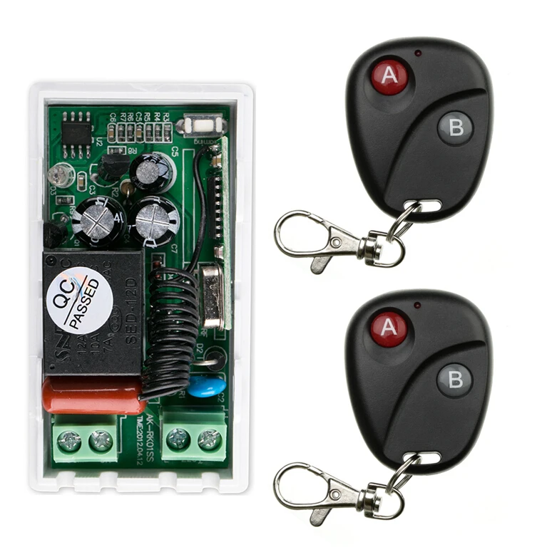 1 ch RF wireless remote control switch AC 220V universal