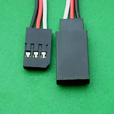 

250 x 10cm Servo Extension Cord Cable Female To Male 26awg wire cable for Futuba