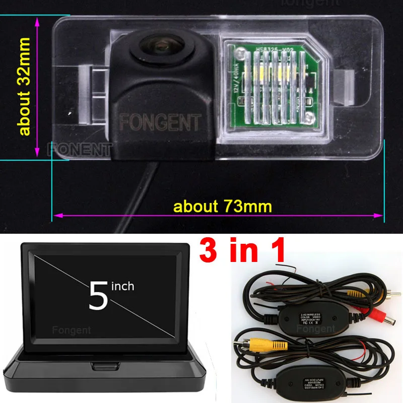 Беспроводной sony Камера для хэтчбеков BMW серий 1 E82 E60 3 серии E46 E90 E91 E92 5 E39 E53 X3 X5 X6 автоматический обратный парк комплект монитор - Название цвета: Y8325-AV-Z2-50