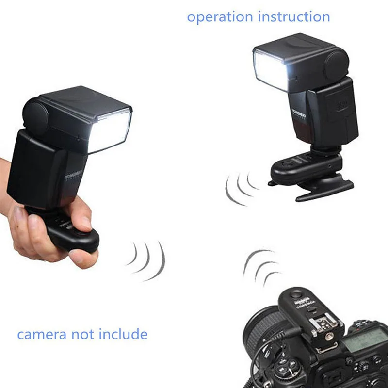 Yongnuo Flash Trigger RF-603II C RF603c c1 c3 ii RF 603 2 Transceivers for Canon 5dII 1D 6D 7D 50d 60d 500d 600d 1000d ti5 ti6 flash trigger