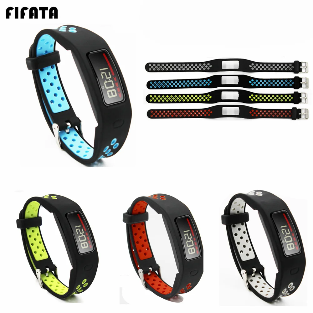 Ремешок для смарт-браслета FIFATA Garmin Vivofit 1 Band мягкий силиконовый сменный ремешок