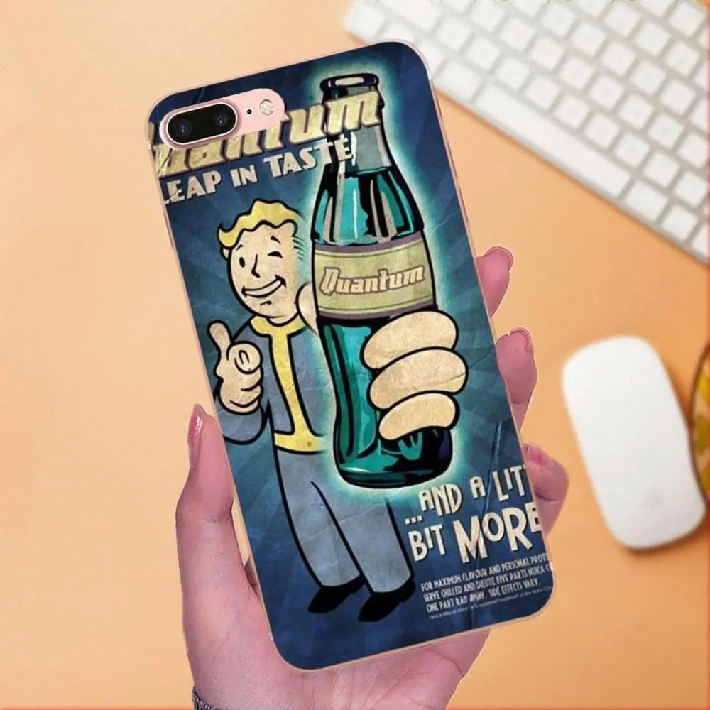 Чехол для телефона Isle Studio Game Fallout мягкий резиновый чехол Apple iPhone 4 5 5C 4S SE 6 6S 7 8 Plus X XS