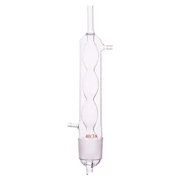 

40/38 Glass Allihn Condenser Ball Shape For 250ml Soxhlet Extractor