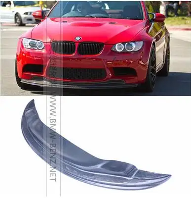 OLOTDI углеродное волокно передний спойлер для губ бампер Защита BMW E92 E93 M3 бампер|lip