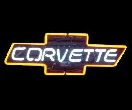 

CORVETTE Glass Neon Light Sign