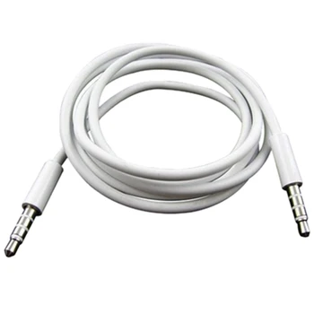 

3.5mm Male to Male AUX Audio Cable white