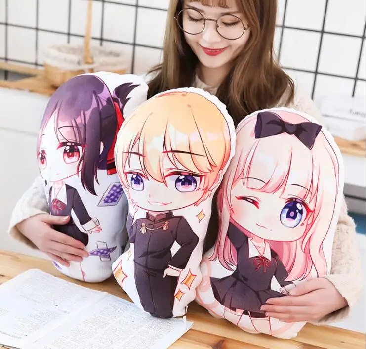 Shinomiya Kaguya 50 см Мультяшные мягкие куклы подушки игрушки подарок для детей #981|Куклы|