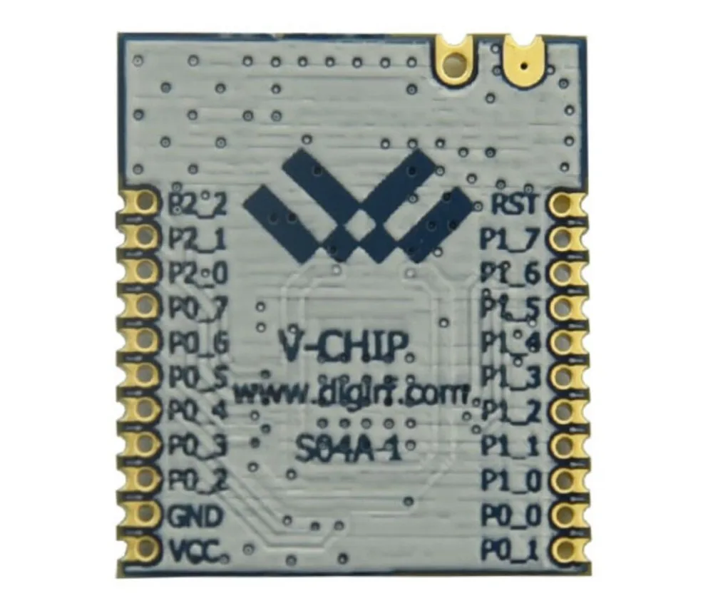

small size cc1110 low-cost point-to-point network patch type 433m wireless transceiver integrated serial port module