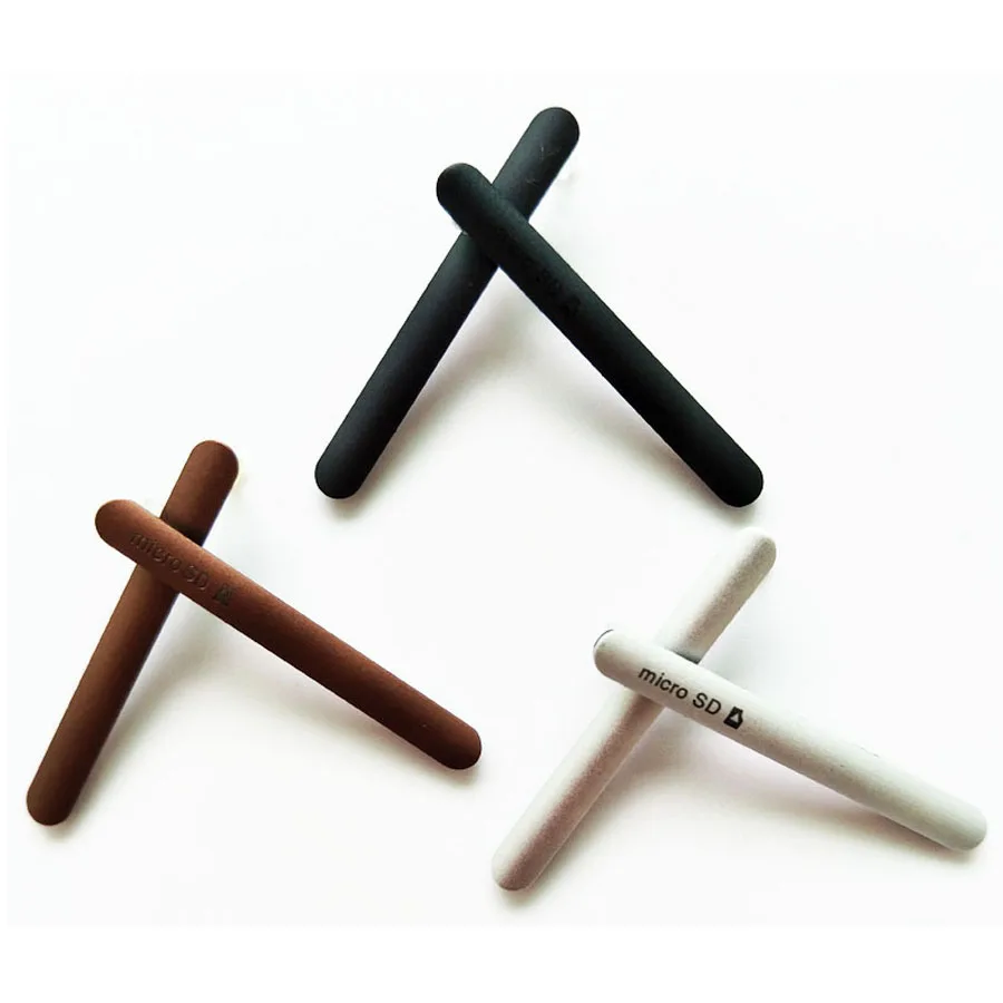 

Micro SD SIM Card+Charging Slot Port Dust Plug USB Cover For Sony Xperia Z3 Dual D6633 D6683 L55T Mobile Phone Bags & Cases