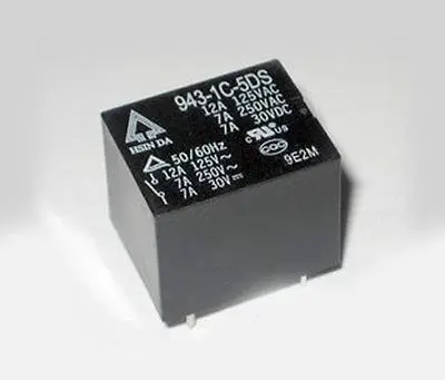 

5pcs PCB Relay Coil 5V DC Contact 7A 943-1C-5DS
