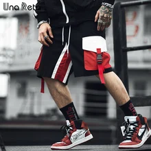 Una Reta шорты мужские летние новые повседневные цветные мужские свободные шорты с большими карманами в стиле хип-хоп Короткие брюки уличная одежда