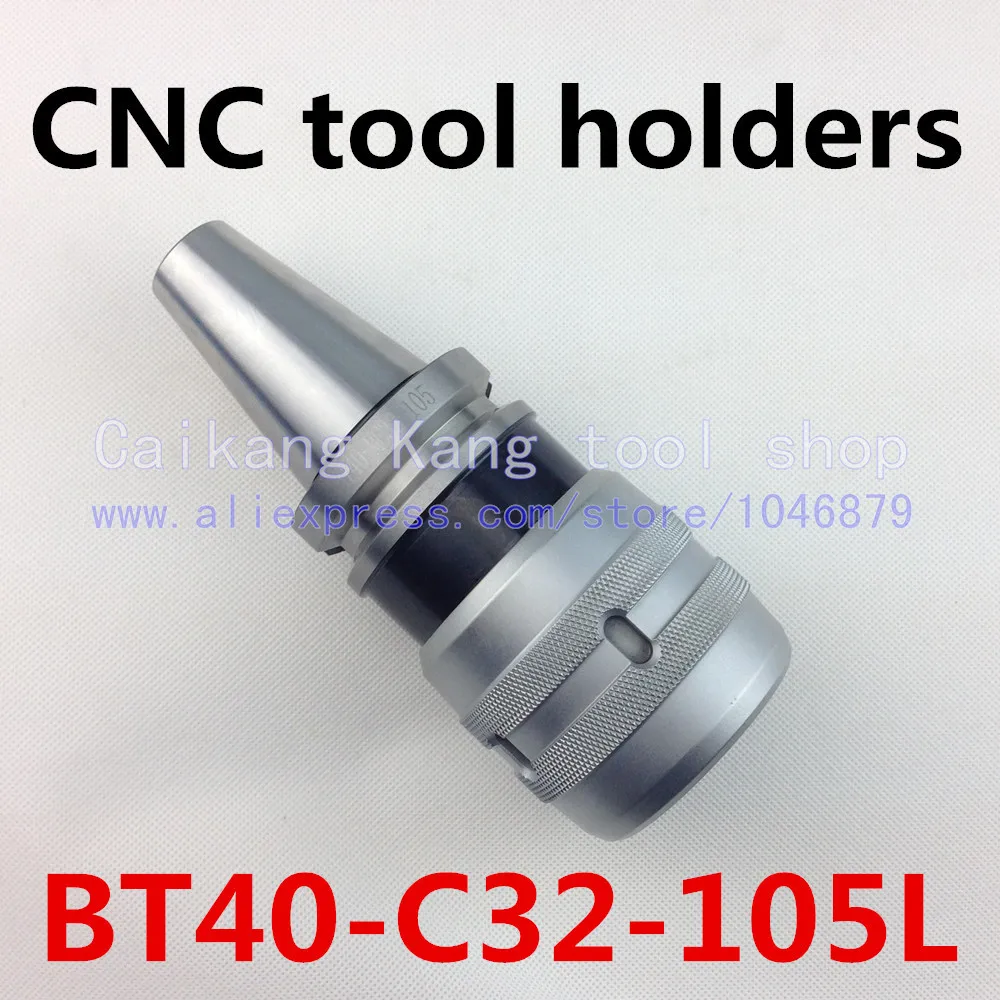 

BT40-C32-105L,Powerful tool holders, CNC milling tool holders, machining centers handle, milling machine handle. BT40-C32-105L