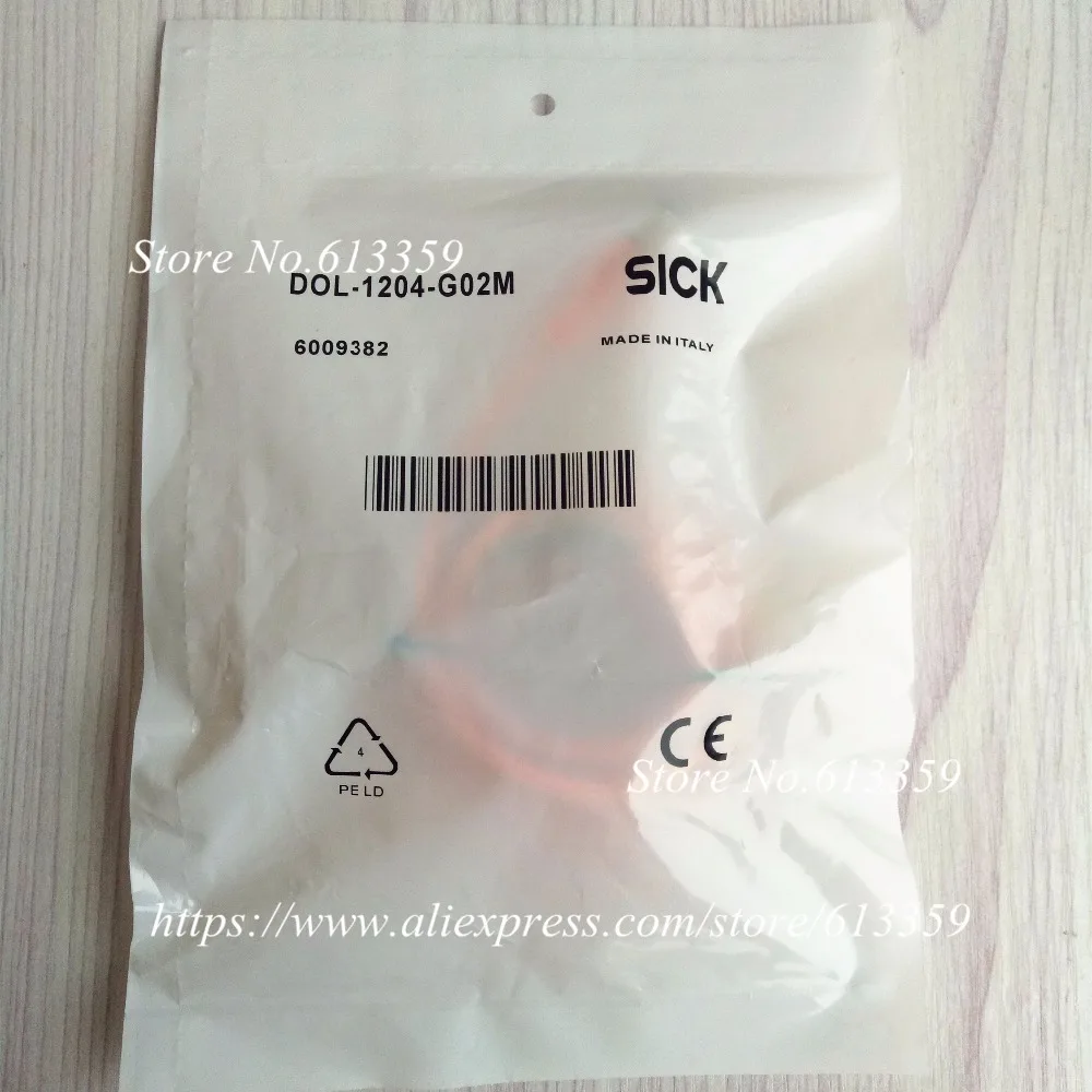 2 шт. DOL-1204-G02M DOL-1204-G05M DOL-1204-G10M Sick сенсор соединительный кабель не оригинал |