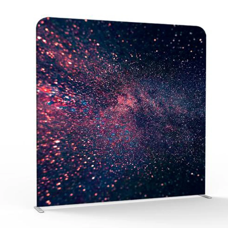 Trend  Nice Astronomy /Star Free Printing Pillow Backdrop with Frame stand for photography background and  