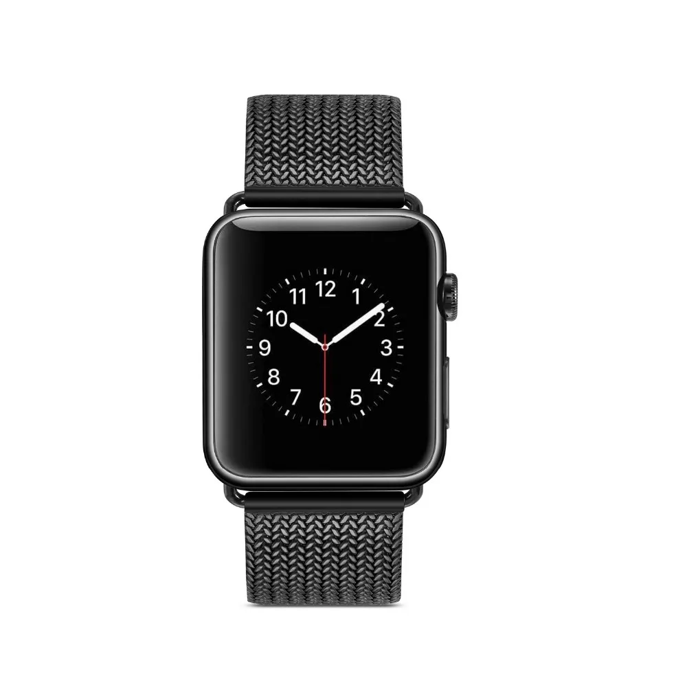 Миланский ремешок для Apple Watch 38 мм 42 40 44 Браслет из нержавеющей стали iWatch Milanese