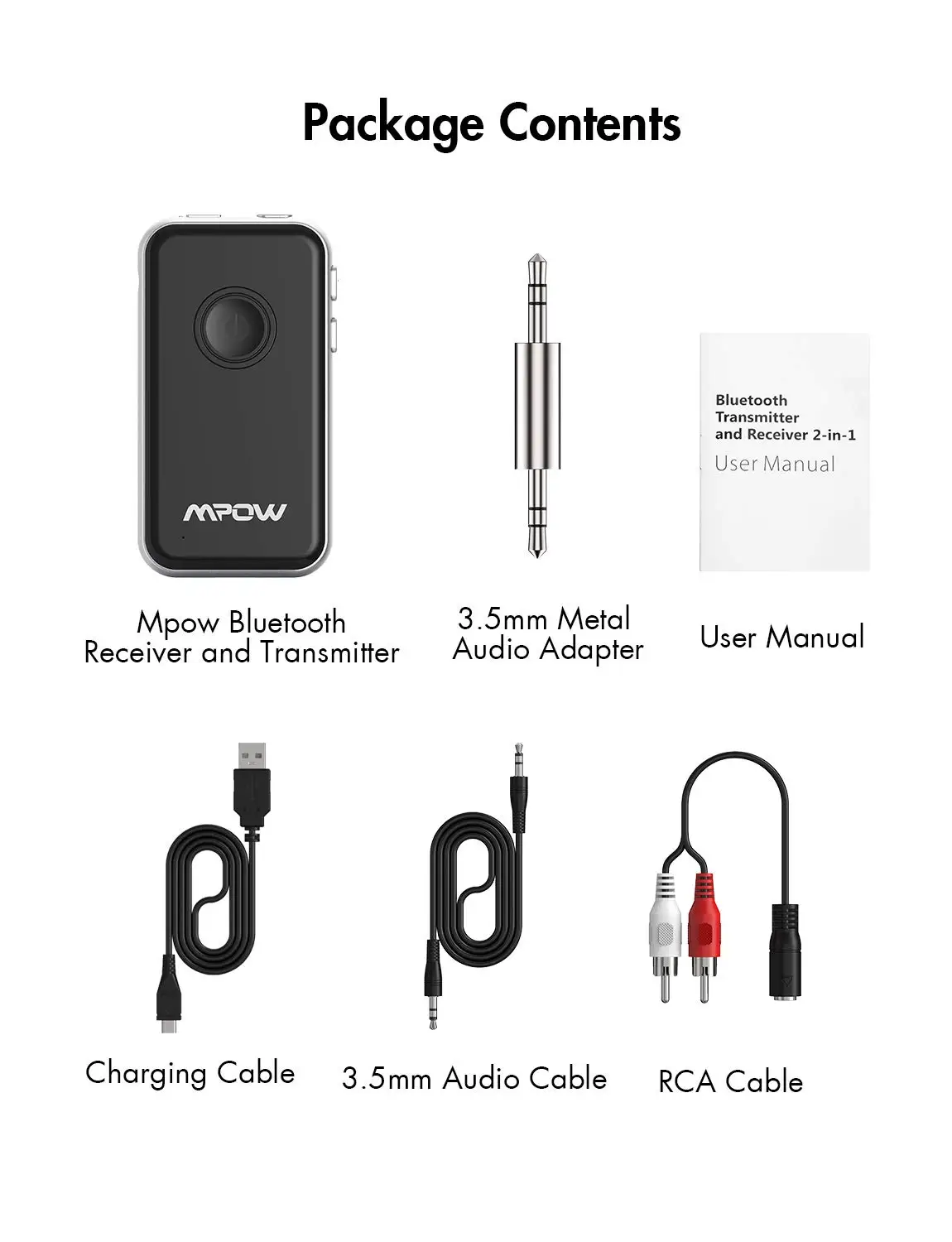 Mpow BH045 2nd Bluetooth 5,0 приемник передатчик 2 в 1 Поддержка APTX/APTX-LL 12 часов время воспроизведения беспроводной аудио стерео адаптер