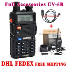 4 шт./лот портативный UV-5R UV 5R UV5R 128CH двухдиапазонный VHF/UHF 136-174/400-520 двухстороннее Радио рация 014089