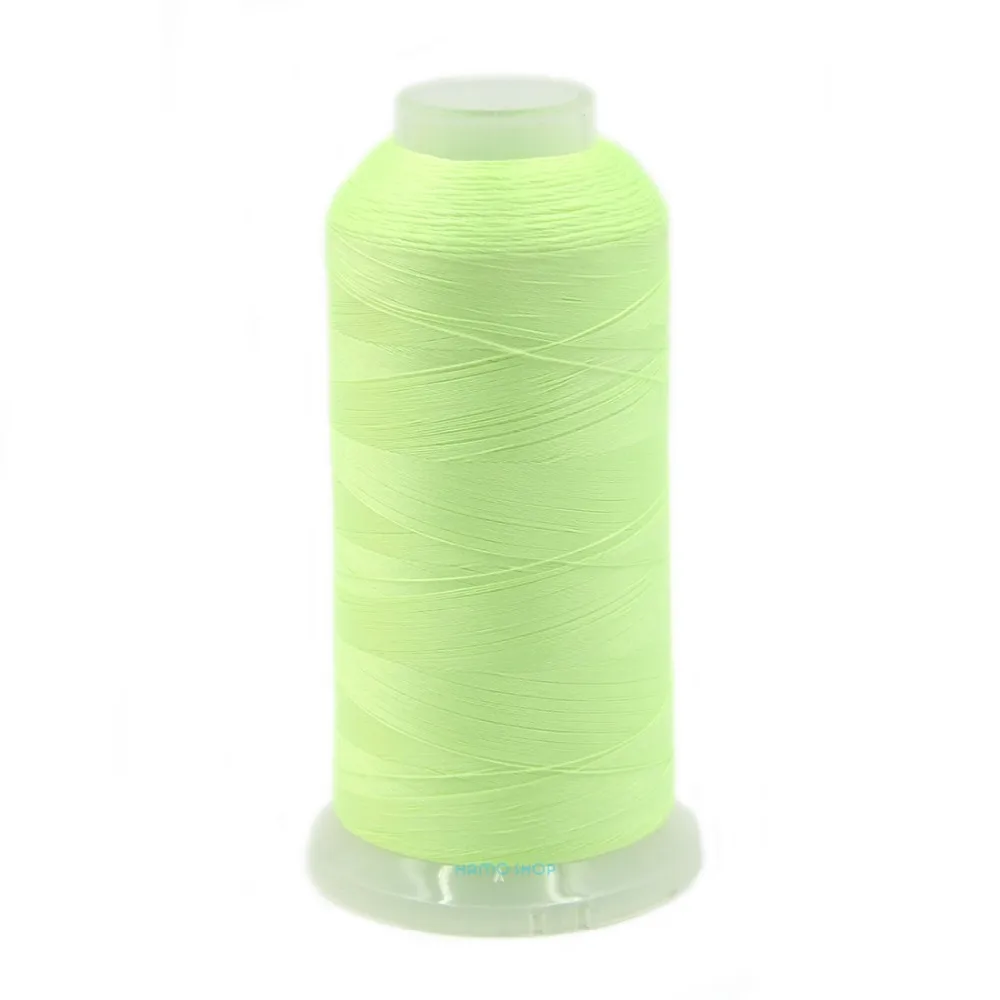 1pcs Grass Green Color Glow In The Dark Machine Embroidery Sewing