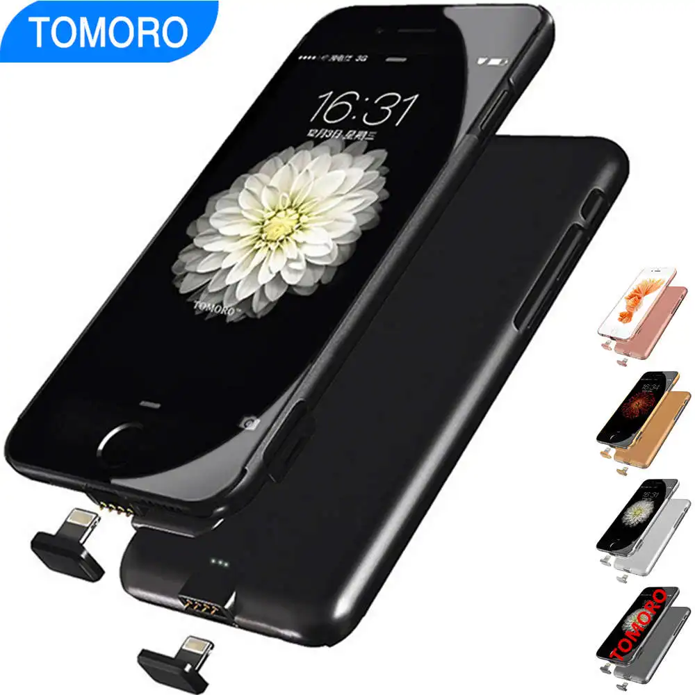 imágenes para 6 Plus Cargador de Batería de Reserva para el iphone 6 S Plus 6/S iPhone6 Cubierta de la Caja de La Batería Banco de la Energía Móvil 6 6 Plus 6 SPlus Extra imágenes para 6 Plus Cargador de Batería de Reserva para el iphone 6 S Plus 6/S iPhone6 Cubierta de la Caja de La Batería Banco de la Energía Móvil 6 6 Plus 6 SPlus Extra
