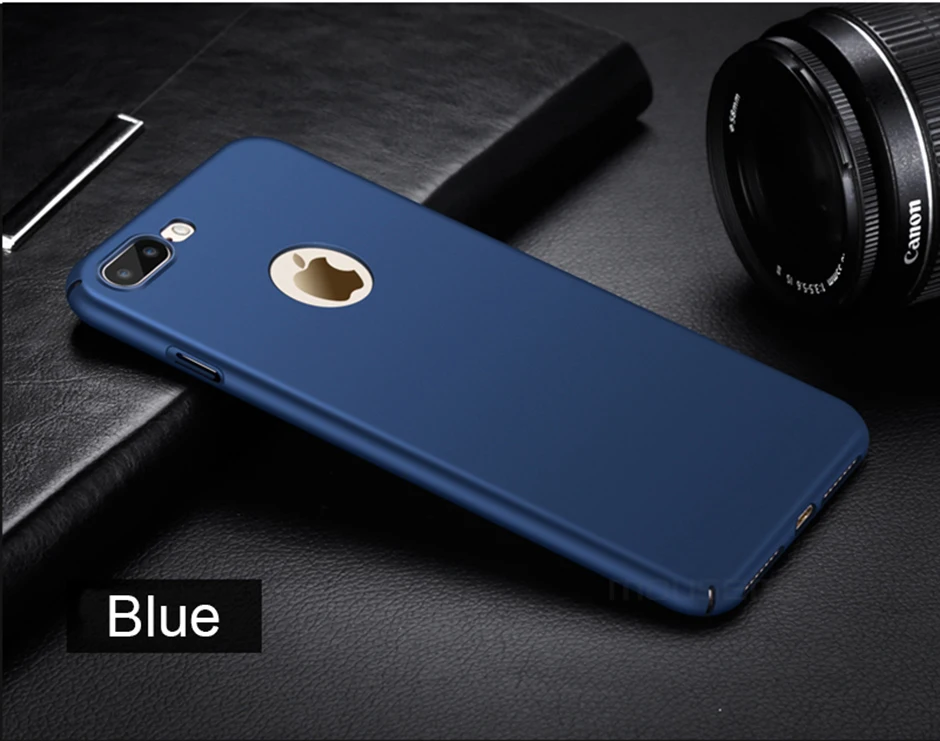 Luxury Hard PC Plastic Matte Back Cases For iPhone 6 Red Case 5 5s se 6s plus Covers For iPhone 7 plus red Full Phone Case Cover (13)