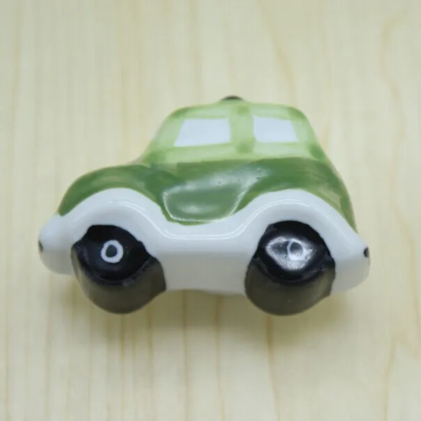 54 ملليمتر سيارة نموذج الأطفال السيراميك المقابض ، الكرتون السيراميك درج خزانة خزانة مقابض التأثيرات المقابض