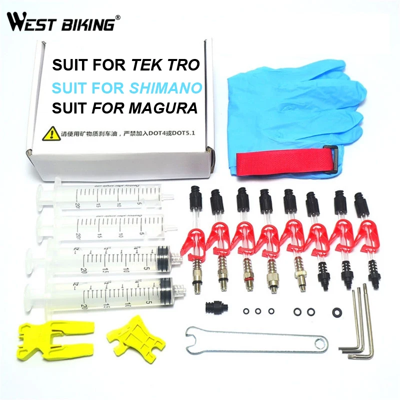 Prix pour Vélo frein à disque hydraulique purge kit outil ordinaire seringue pour shimano/magura/tektro/zoom/scc/echo série Prix pour Vélo frein à disque hydraulique purge kit outil ordinaire seringue pour shimano/magura/tektro/zoom/scc/echo série