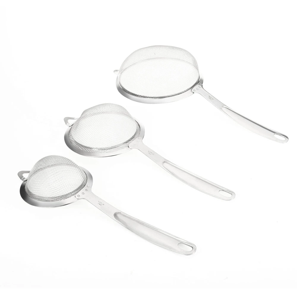 

Stainless Steel Mesh Oil Filter Scoop Skimmer Colander Grease Fishing Spoon Kitchen Tool With Hanging Hole Design Tools