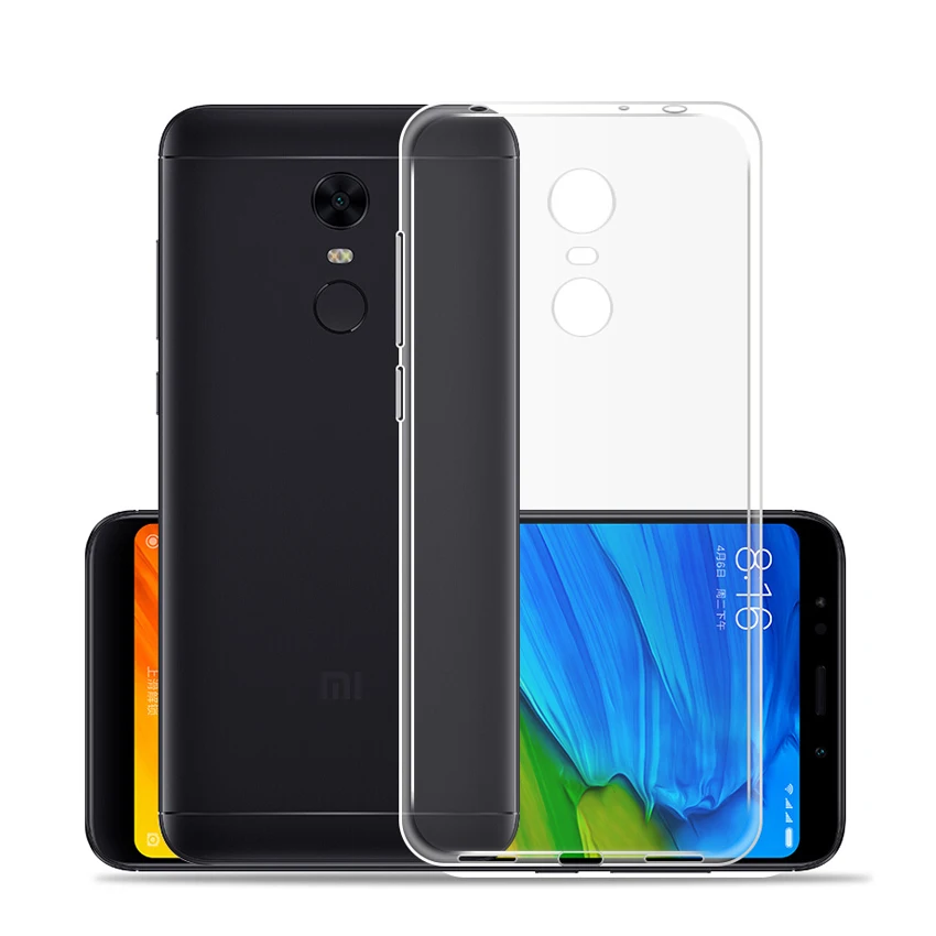 

Cover Xaomi Xiomi Redmi 5 Plus Case 5.99 inch Clear Transparent TPU Soft Silicone Cover Case For Xiaomi Redmi 5 plus Back Case