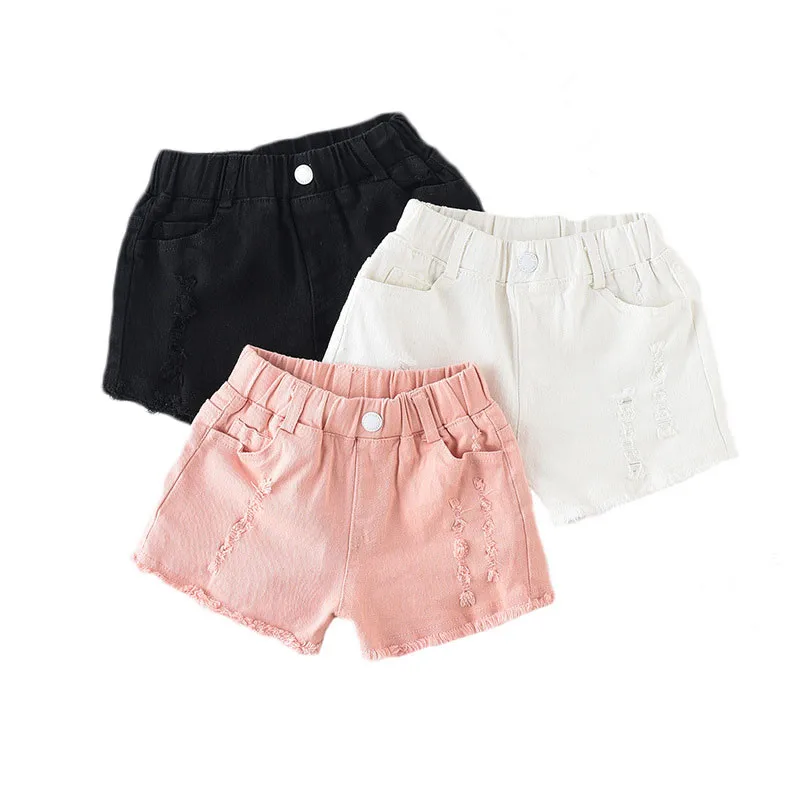 

Baby Girl Shorts Denim Toddler Shorts for Girls Solid Children's shorts Summer Clothes for Girls Suitable for 12M to 18Years