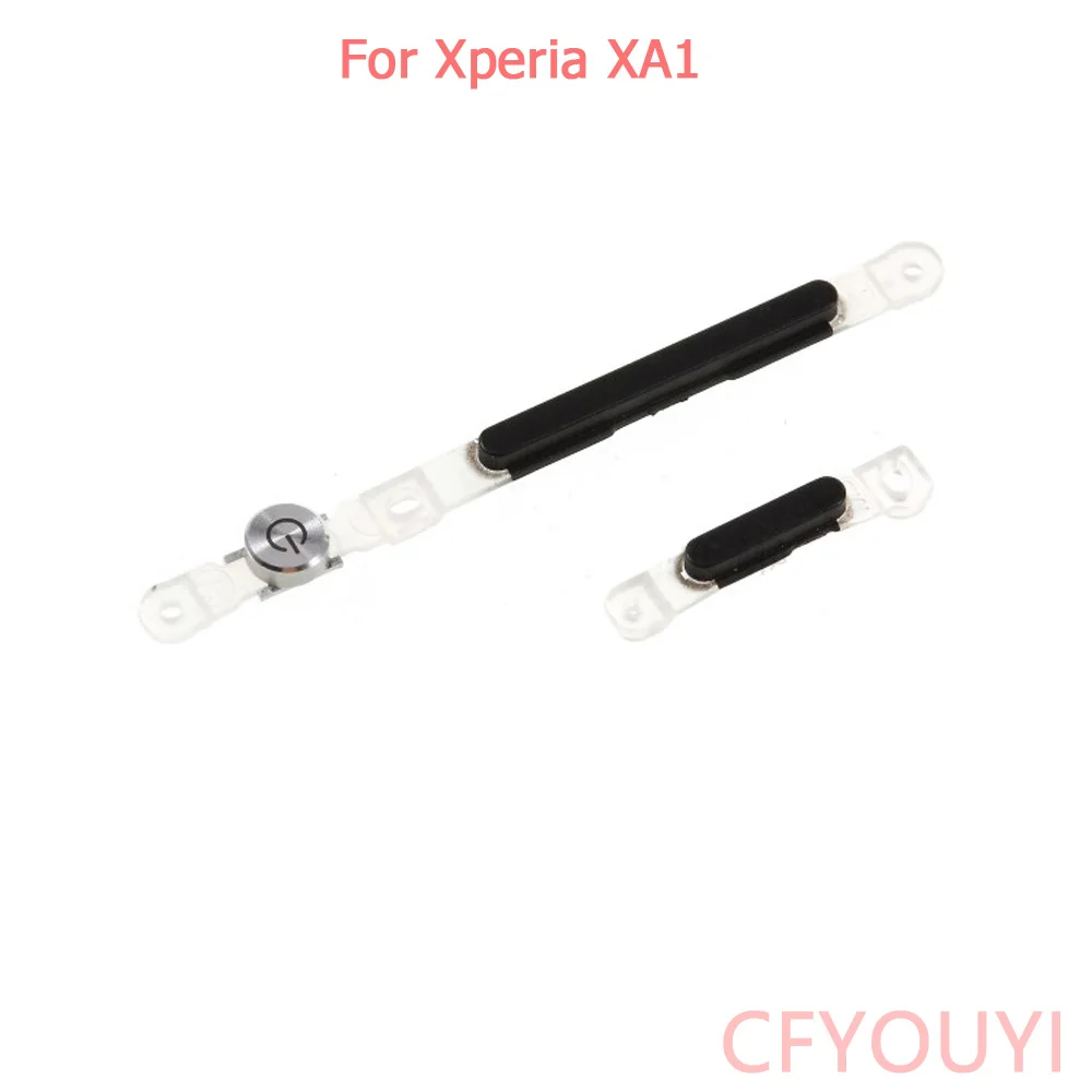 

Black color Power And Volume Key Button Side Key Replacement Part For Sony Xperia XA1