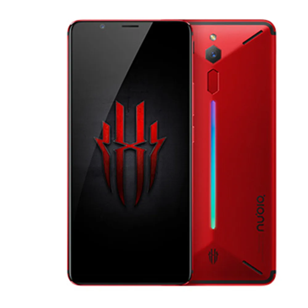 Мобильный телефон Nubia Red Magic Game, 6 дюймов, четыре ядра, 6 ГБ, 64 ГБ, 24 МП, полный экран, отпечаток пальца, Android 8,1, 4G, LTE, мобильный телефон - Цвет: 6GB 64GB Red