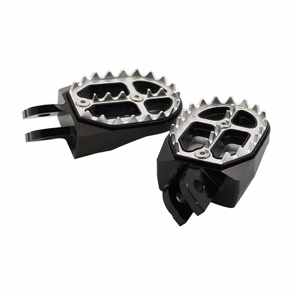 Motorcycle Shark Tooth Foot Pegs Rests Pedals Footrest For Honda NC700X