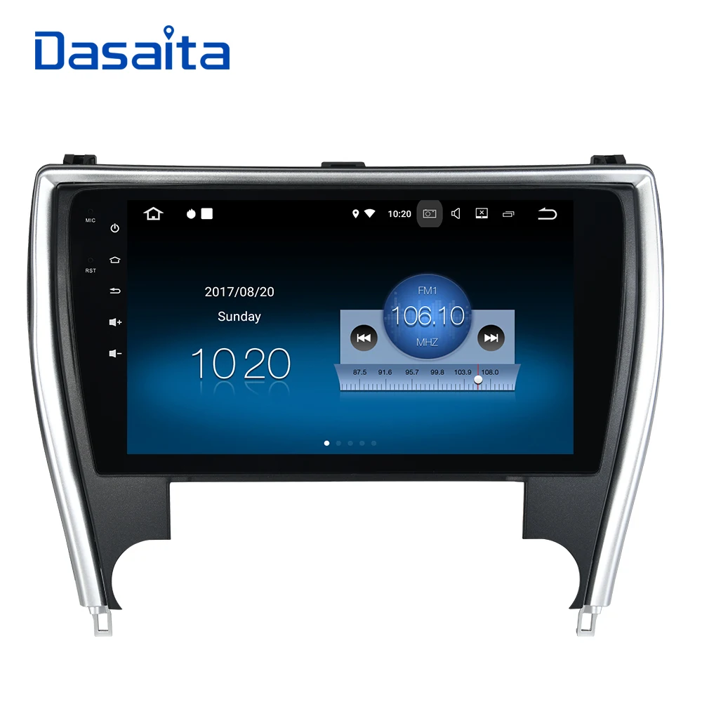 

Dasaita 10.2" Android 7.1 for Toyota Camry US Version 2015 2016 2017 WIFI Bluetooth Microphone Mirrorlink
