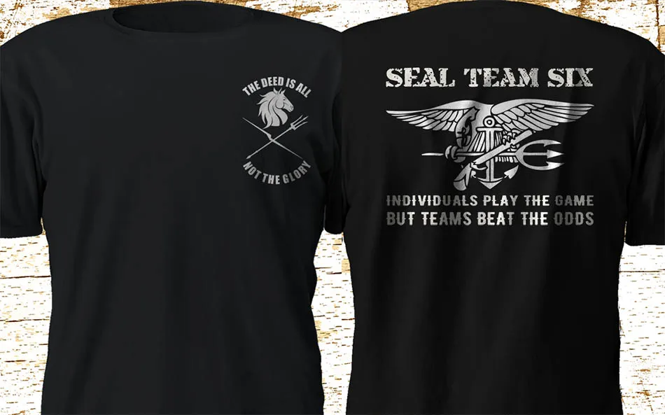 Camisetas sociais black squad, camisetas de alta qualidade time 6 devgru black  squadron nswdg2019|Camisetas| - AliExpress