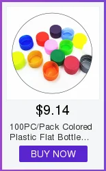100 шт./упак. цветные пластиковые крышки для бутылок ручной работы художественные материалы Детские DIY творческие ручные живопись