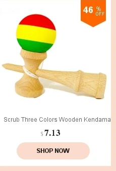 Скраб три цвета деревянная кендама, игрушка Профессиональный Kendamas жонглирование шары Malabares De fuego Juegos De Habilidades Jongleren