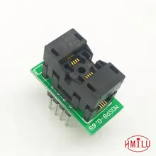 MSOP8 To DIP8 MCU Programmer Test Socket Pitch 0.65mm IC Body Width 3mm Programming Socket Adapter MSOP8 To DIP8 MCU Programmer Test Socket Pitch 0.65mm IC Body Width 3mm Programming Socket Adapter