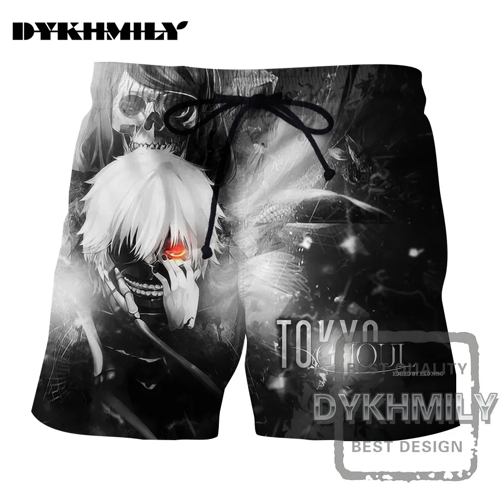 Dykhmily 2017 новые модные 3d принты из аниме-аниме красивые короткие штаны популярные